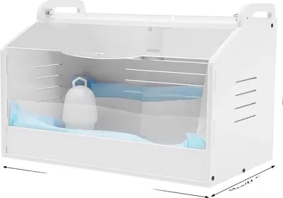 Obrázok produktu pre Inkubátor na vajcia, veľká kapacita, nastaviteľná regulácia teploty, BIELY