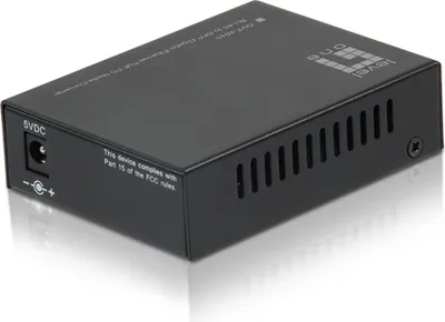 Produktbild von LevelOne GVT-2010 Netzwerk Medienkonverter Schwarz