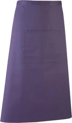 Produktbild von Premier Workwear PR158 | Barschürze Colours - 90 x 80 cm - Hauswäsche: bis 60 °C - Farbe: Purple (ca. Pantone 269) - Größe: 90 x 80 cm