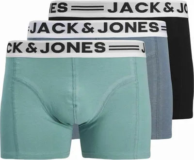 Produktbild von Jack & Jones 12081832_10703_1234703_XL, Unterhosen, Kofferraum, Erwachsener, Männlich, Grau, Weather vane