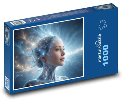 Zdjęcie produktu dla martinpuzzle - Puzzle 1000 elementów - Tajemnicza kobieta
