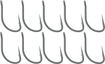 Produktbild von RidgeMonkey Ape-X Chod Barbed - 10 Karpfenhaken, Größe:6