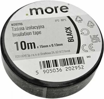 Image de Ruban isolant 10m NOIR 15mm
