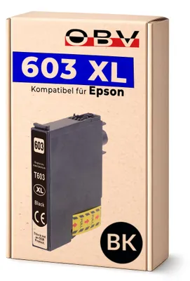 Produktbild von Kompatible Druckerpatrone 603XL für Epson Schwarz