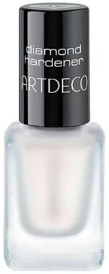 Produktbild von ARTDECO Diamond Hardener, Nagelhärter, 10 ml, Flasche, ETHYL ACETATE, BUTYL ACETATE, NITROCELLULOSE, ADIPIC ACID/NEOPENTYL GLYCOL/TRIMELLITIC ANHYDRIDE..., Apply one layer of the Diamond Hardener to oil-free natural nails as a base coat or use two layers..., 1 Stück(e)