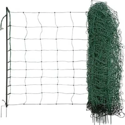 Produktbild von OviNet, 108 cm, single prong, green, black posts, electrif.