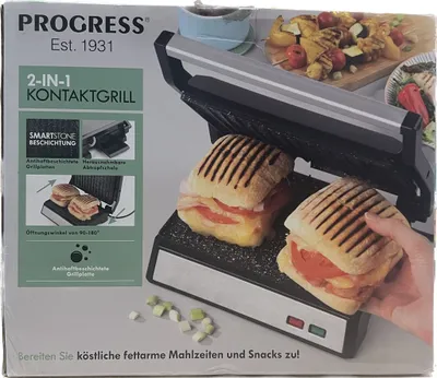 Zdjęcie produktu dla Grille Elektryczny 2-W-1
