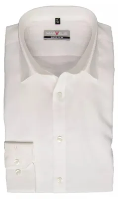 Produktbild von MARVELIS super slim fit overhemd, popeline, off-white