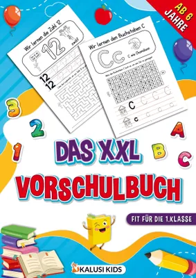 Produktbild von Das XXL Vorschulbuch ab 6 Jahre