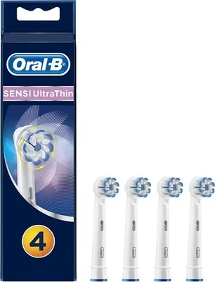 Produktbild von Oral-B Sensi Ultrathin, 4 Stück(e), Weiß, Deutschland, alle Oral-B elektrische tandenborstels, behalve Oral-B Pulsonic, 22 g, 18 mm