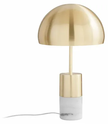Produktbild von FANEUROPE Igea Tischleuchte, Gold/Marmor, 2 x E14, 30 x 51,5 cm