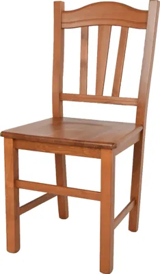 Produktbild von t m c s Tommychairs - Stuhl SILVANA für Küche und Esszimmer, robuste Struktur aus Buchenholz, in der Farbe Kirschholz lackiert und Sitzfläche aus Holz