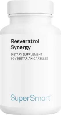 Obrázok produktu pre SuperSmart Resveratrol Synergy doplnok stravy - 60 vegi kapsúl