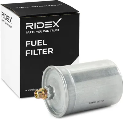 Produktbild von Kraftstofffilter RIDEX 9F0055 passend für MERCEDES-BENZ 190 (W201) Leitungsfilter
