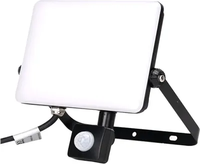 Produktbild von 30W LED Fluter Strahler Flutlicht mit Bewegungsmelder mit Michglas abdeckung Außenbereich IP65 4000K