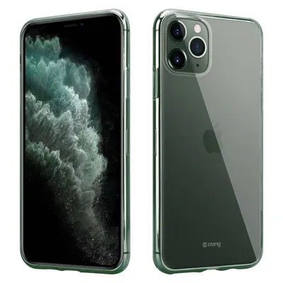 Produktbild von Crong Crystal Slim Cover - iPhone 11 Pro Hülle (Transparent)