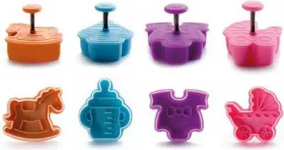 Image de Ibili Emporte-pièce bébé 4 unités Multicolore Multicolore One Size