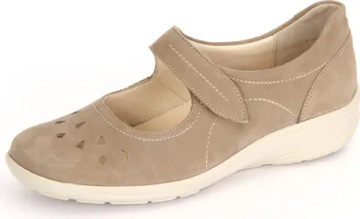 Produktbild von Semler Damen  Slipper sportlich beige Gr. 7