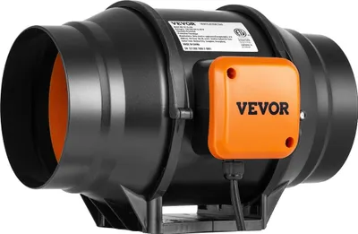 Immagine prodotto di Ventilatore in linea, flusso d'aria 205 cfm, livello di rumorosità 28 dB, modalità di controllo ON/OFF/TIMER/AUTOMATICO, EC  15 cm