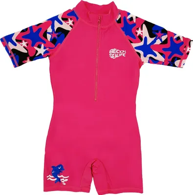Produktbild von BECO the world of aquasports Badeanzug Swimsuit BECO-SEALIFE® UV50+ Schutzanzug perfekter Sonnenschutz Einteiler ultraweich und schnell trocknend pink 116/122