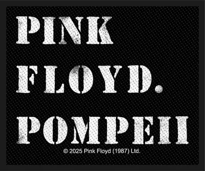 Zdjęcie produktu dla Pink Floyd Stencil Logo Naszywka
