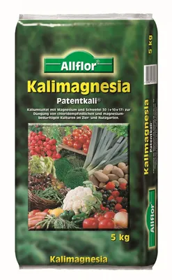 Produktbild von Allflor Kalimagnesia Dünger 5 kg mineralisch mit Sofortwirkung für bis zu 100 m²