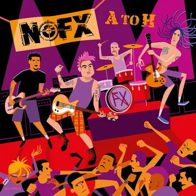 Produktbild von NOFX - A to H (Black Coloured) (LP)