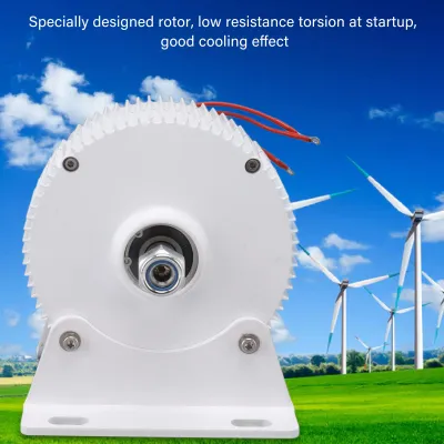 Produktbild von Windkraft-Stromgenerator mit Reinkupferwicklung, 3-phasiger Permanentmagnet-Windgenerator, 300 W, 12 V