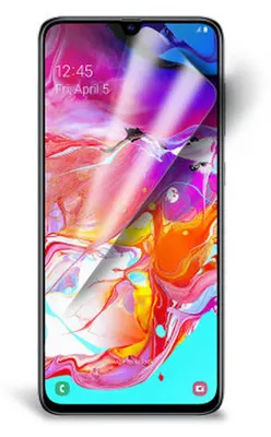 Obrázek produktu pro Ochranná fólie na displej pro Samsung A70s 2020 A707F – hydrogelová fólie
