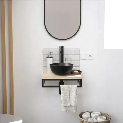 Produktbild von SOHO Slimline Waschbecken + Waschbecken + Spiegel