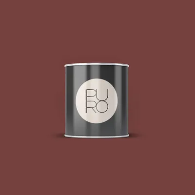 Produktbild von Wandfarbe Rot | PURO Diverse Red | Exklusive Innendispersion Hohe Farbintensität | 1 Liter
