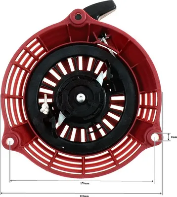 Obrázek produktu pro Startér pro Honda Gcv135,160 ( 28400-Zm0-013 ) Red