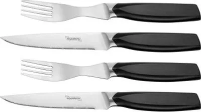 Produktbild von SANTIAGO 4-teiliges Steakbesteck-Set, Edelstahl rostfrei 18/10