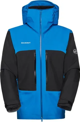 Produktbild von Taiss HS Hooded Jacket Men, Hardshell Jacke Herren - Mammut, Farbe:glacier blue-black, Größe:XXL