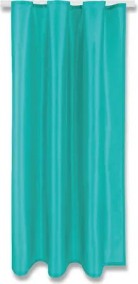 Produktbild von Gardine Alessia blickdicht mit Kräuselband, Maße: 140x175cm, Farbe: Türkis
