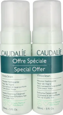 Immagine prodotto di Caudalie Mousse detergente Vinoclean Mousse Nettoyante Duo