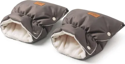 Produktbild von Handwärmer für Kinderwagen (2 St.) - Mocha Winter