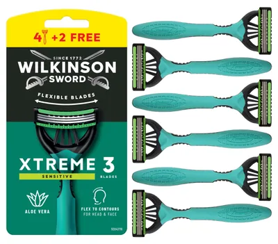Immagine prodotto di Rasoi usa e getta Wilkinson Xtreme 3 Sensitive, confezione da 6