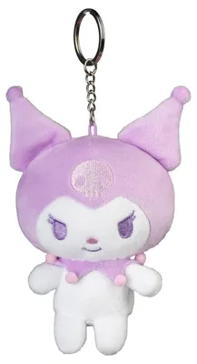 Immagine prodotto di Portachiavi di peluche Sanrio Kuromi Kawaii 12 cm