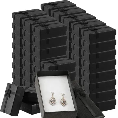 Image de Lot de 72 boîtes cadeaux pour le rangement de bijoux