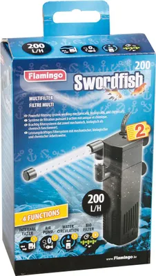 Produktbild von Flamingo Innenfilter Swordfish, 200 l/h