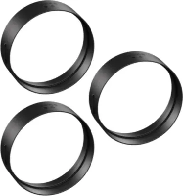 Produktbild von BORA 3er-Set Ecotube ERV/3 Kanalverbinder rund ++ Lagerware ++