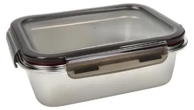 Zdjęcie produktu dla Pojemnik na żywność ze stali nierdzewnej z hermetycznym zamknięciem