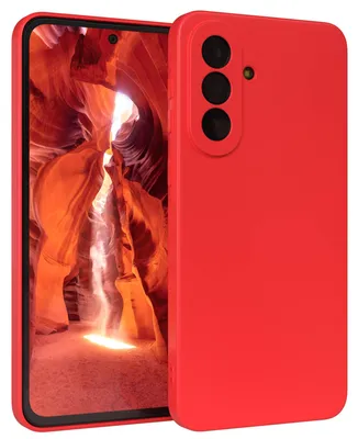 Produktbild von EAZY CASE - TPU Hülle für Samsung Galaxy A37, TPU Case stoßfeste Handyhülle, weiches Cover mit Kameraschutz, Silikonhülle in Rot
