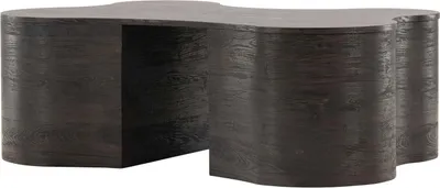 Zdjęcie produktu dla FURNLUX Stolik kawowy Larvik Brązowy 90cm / Hauptfarbe: Braun / Abmessungen: 90 x 130 x 45 cm