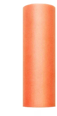 Produktbild von Tüll Tischläufer | 9 m x 15/30 cm 9 m x 15 cm Orange