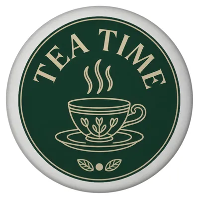 Produktbild von Tea Time Magnet mit Teetasse für Tee-Liebhaber
