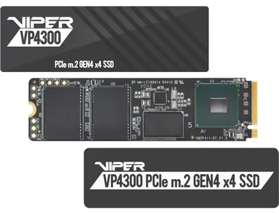 Image de Viper VP4300 2 To (noir, PCIe 4.0 x4, NVMe 1.4, M.2 2280)