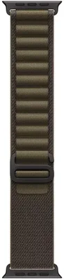 Obrázek produktu pro Apple MKDX4ZM/A, Kapela, Chytré hodinky, Olivový, Apple, Watch 49 mm, Recyklovaný polyester, Recycled Elastan, Titanová