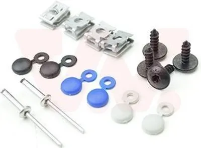 Produktbild von VAN WEZEL Montagesatz Stoßfänger Montagesatz 5827793 Hinten für VW POLO (9N)